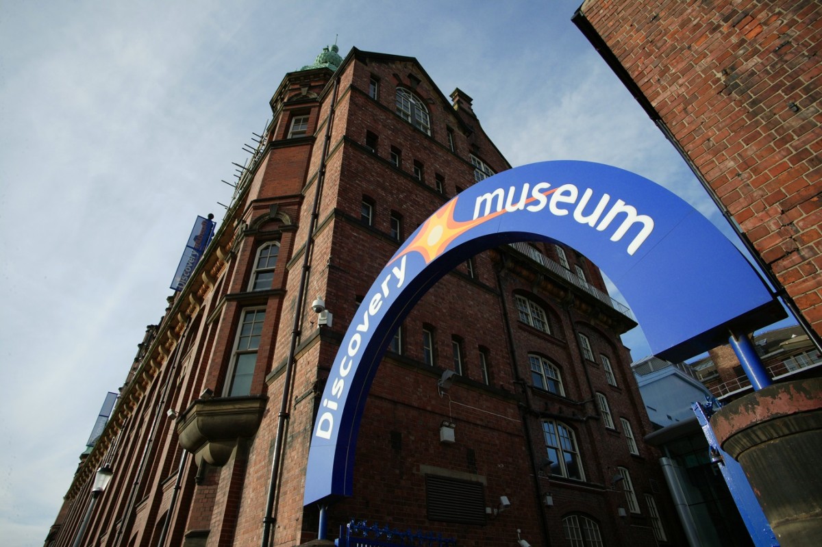 Discovery Museum, Newcastle upon Tyne, exterior. Tyne & Wear Archives & Museums.